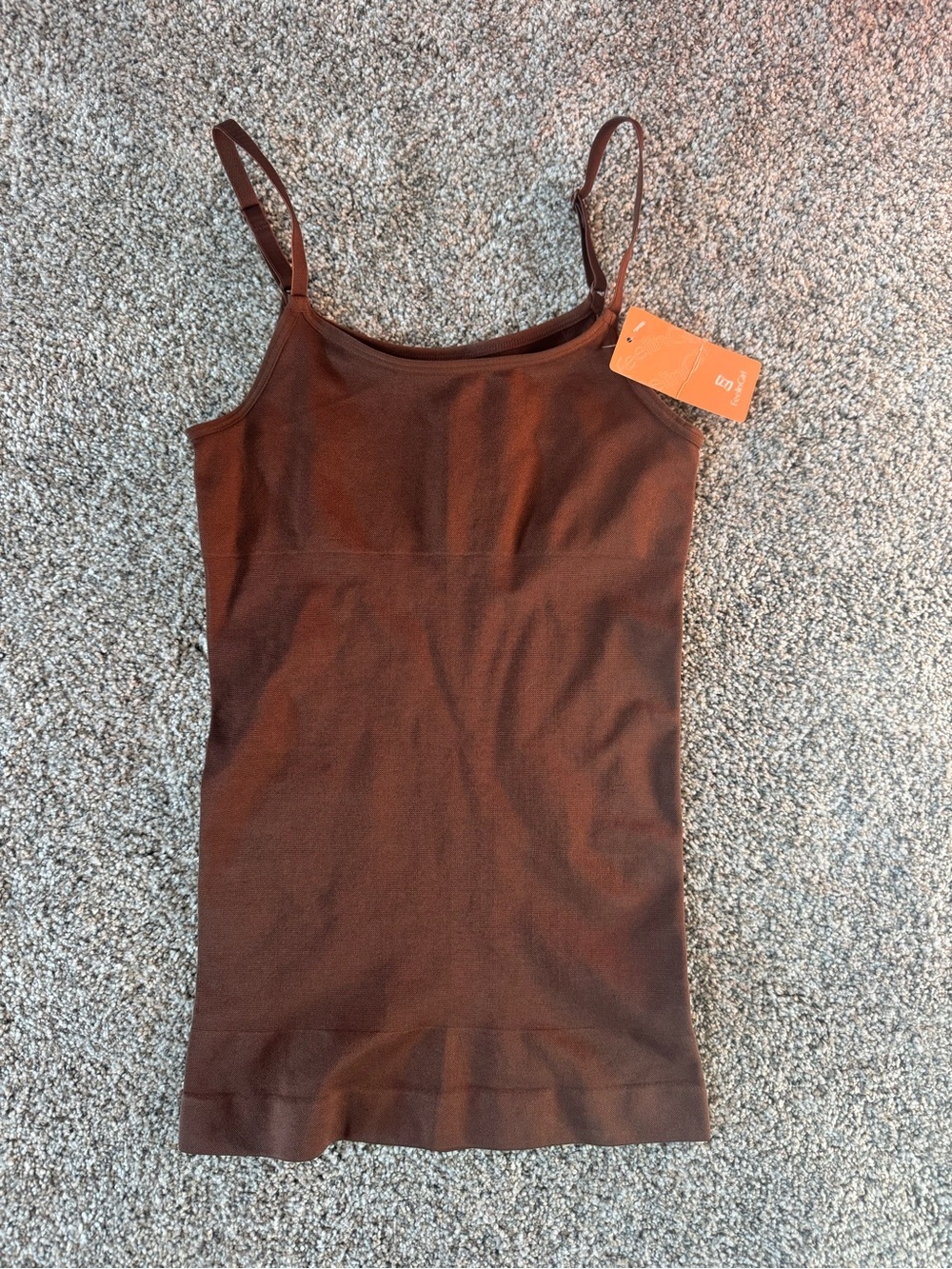 Women's FeelinGirl Compression Tank Top in Brown